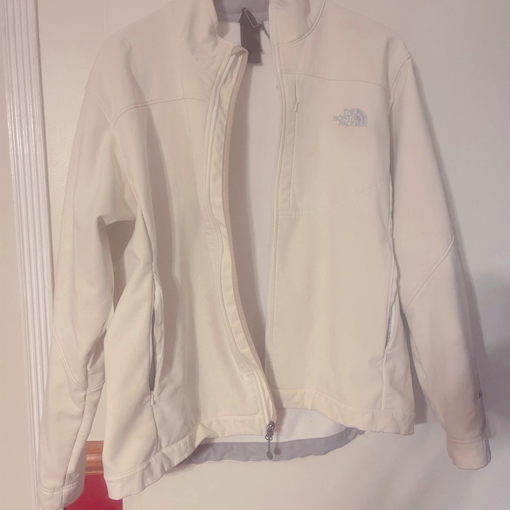 NorthFace White Jacket